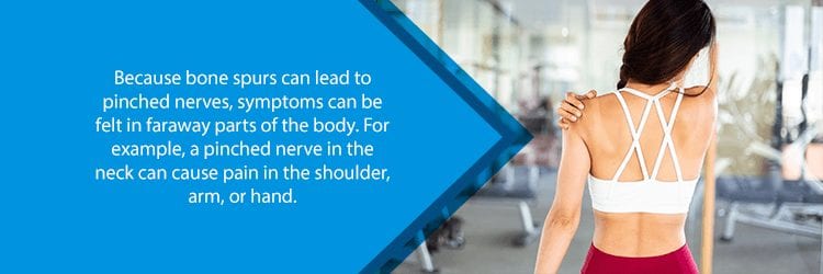 shoulder pain from cervical bone spurs